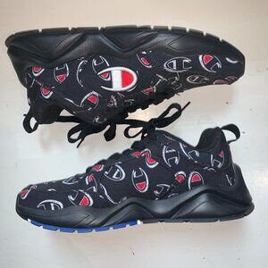 men’s champion 93eighteen repeat c logo low shoe sneakers